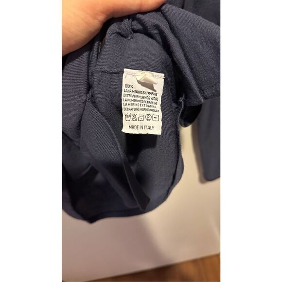 Lanvin Merino Wool Lightweight Cardigan Sweater - Small - Picture 4 of 6